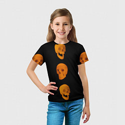 Футболка детская Отпала челюсть, цвет: 3D-принт — фото 2