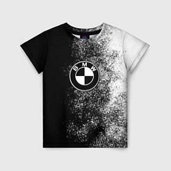 Детская футболка BMW ЧБ Логотип