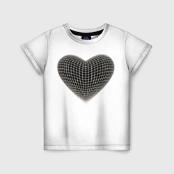 Футболка детская HEART PRINT, цвет: 3D-принт