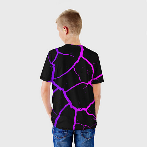 Детская футболка NEON ЭРЕН ЙЕГЕР / 3D-принт – фото 4