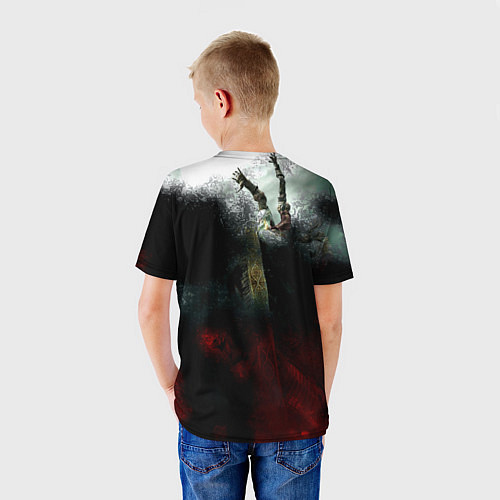 Детская футболка Elden Ring Битва души / 3D-принт – фото 4