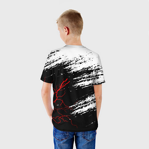 Детская футболка The Witcher - Когти / 3D-принт – фото 4