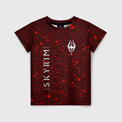 Детская футболка SKYRIM - Краски