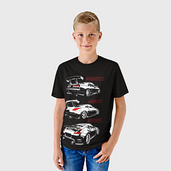 Футболка детская NISSAN 300 ZX 350Z 370Z JDM STYLE, цвет: 3D-принт — фото 2