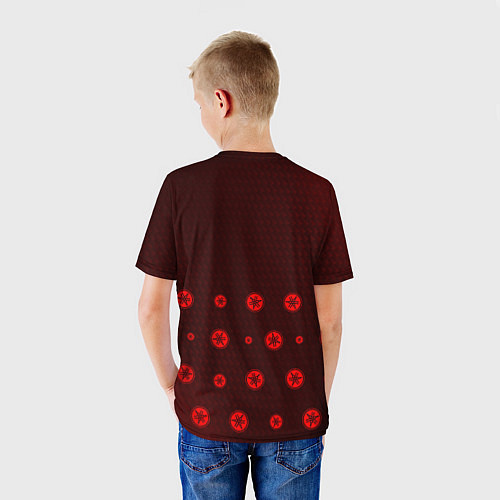Детская футболка ЯМАХА Карбон / 3D-принт – фото 4