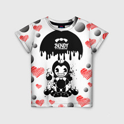 Детская футболка BOMB LOVE BENDY AND THE INK MACHINE