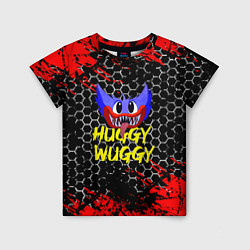Детская футболка Huggy Wuggy соты
