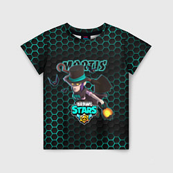 Детская футболка Мортис BRAWL STARS соты