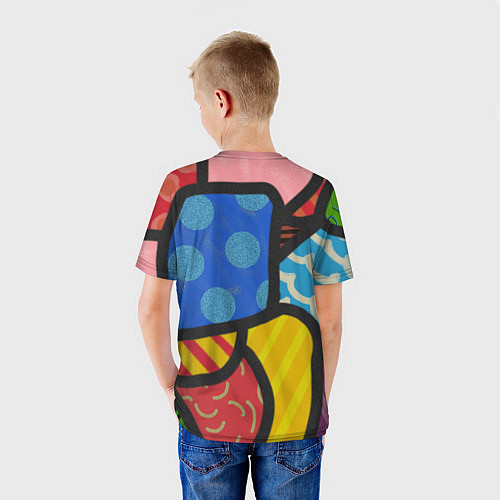 Детская футболка В стиле ромеро бритто / 3D-принт – фото 4