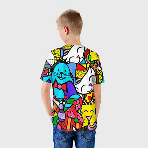 Детская футболка Ромеро Бритто Настоящие лучшие друзья / 3D-принт – фото 4