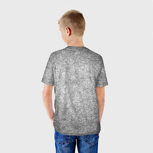 Детская футболка Коллекция Get inspired! Free doom Абстракция 5427- / 3D-принт – фото 4