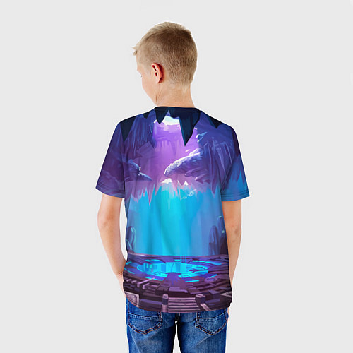Детская футболка GROM FANG BRAWL STARS / 3D-принт – фото 4