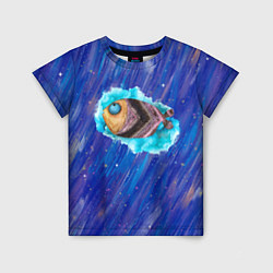 Детская футболка Забавная рыба