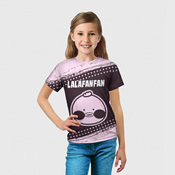Футболка детская LALAFANFAN - Краски, цвет: 3D-принт — фото 2