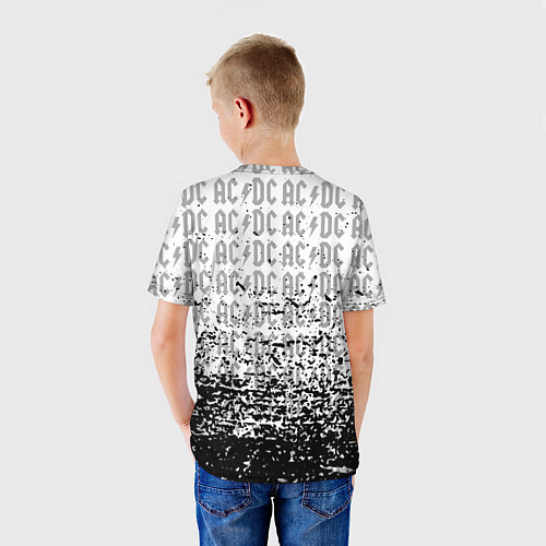 Детская футболка ACDC rock / 3D-принт – фото 4