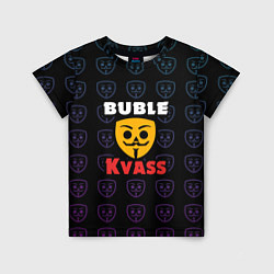 Детская футболка Bubble kvass anonymous logo