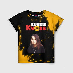 Детская футболка BUBBLE KVASS - ДОРА Брызги