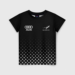 Детская футболка Audi, Ауди, Звезды