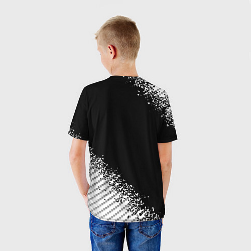 Детская футболка MERCEDES Mercedes Краска / 3D-принт – фото 4