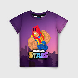 Детская футболка GROM BRAWL STARS NIGHT CITY