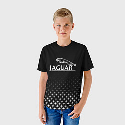 Футболка детская Jaguar, Ягуар Здезды, цвет: 3D-принт — фото 2