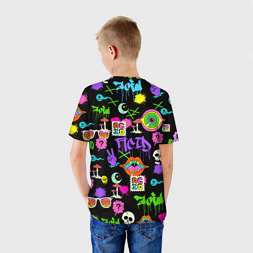 Детская футболка ACID / 3D-принт – фото 4