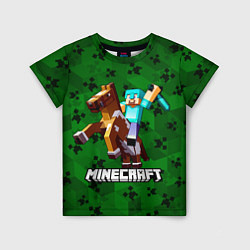 Детская футболка Minecraft, Майнкрафт 2022