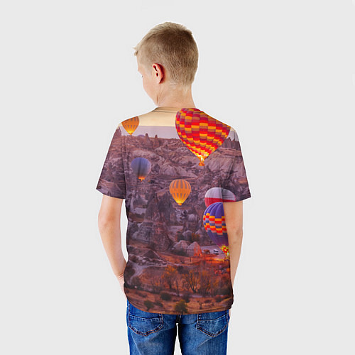 Детская футболка Невероятно Красивые Воздушные Шары! / 3D-принт – фото 4