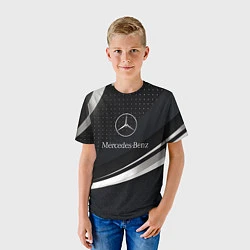 Футболка детская Mercedes-Benz Sport, цвет: 3D-принт — фото 2