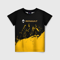 Детская футболка Renault гранж