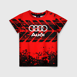 Детская футболка Audi шины