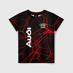Детская футболка Audi: Красные линии