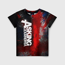 Футболка детская Asking Alexandria British, цвет: 3D-принт