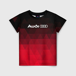 Детская футболка Audi геометрия