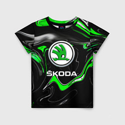 Детская футболка Skoda: Auto Logo