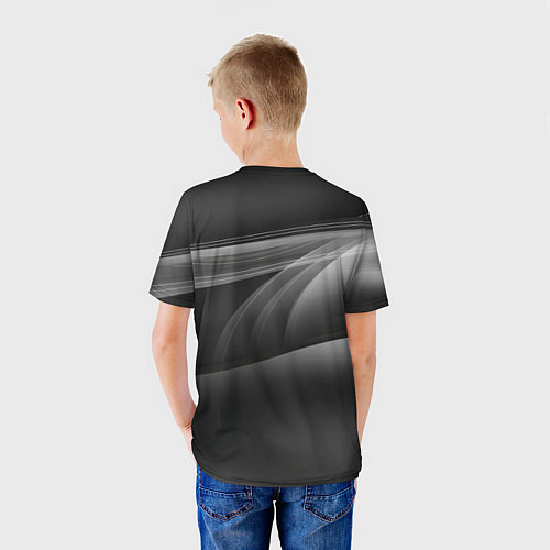Детская футболка Peugeot blak / 3D-принт – фото 4