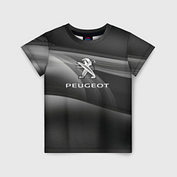 Детская футболка Peugeot blak