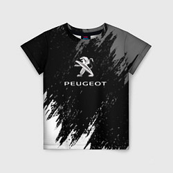 Детская футболка Peugeot авто бренд