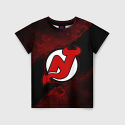 Детская футболка New Jersey Devils, Нью Джерси Девилз
