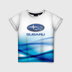 Детская футболка Subaru Спорт текстура