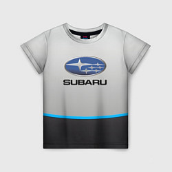 Детская футболка Subaru Неоновая полоса