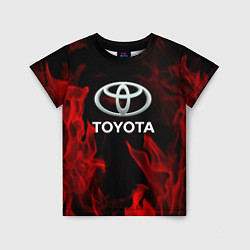 Детская футболка Toyota Red Fire
