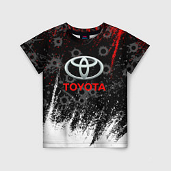 Детская футболка Toyota следы от пуль