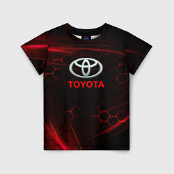Детская футболка Toyota sport соты