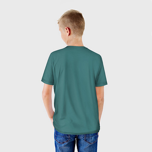 Детская футболка Влюблённые бульдоги / 3D-принт – фото 4