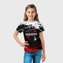 Футболка детская Mitsubishi Sport Auto, цвет: 3D-принт — фото 2
