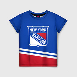 Детская футболка New York Rangers Нью Йорк Рейнджерс