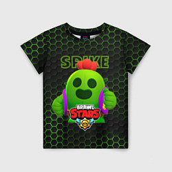 Детская футболка BRAWL STARS, , Спайк Spike