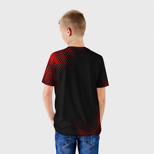 Детская футболка HONDA RACING Sport Style / 3D-принт – фото 4