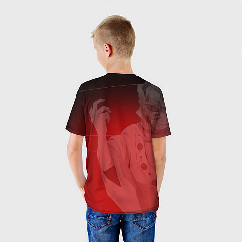Детская футболка Убица Демонов - Кимэцу Руи / 3D-принт – фото 4